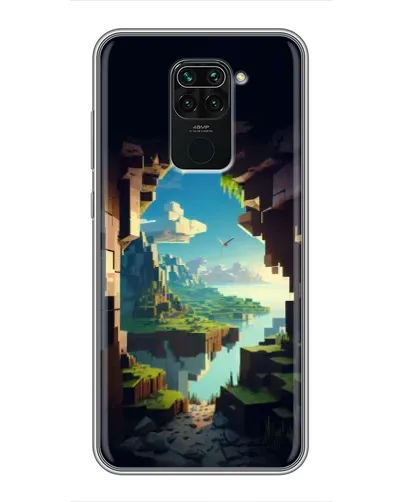 Чохол для Xiaomi Redmi Note 9 з картинкою «Вид з печери» Чохол для Xiaomi Redmi Note 9 з картинкою «Вид з печери»