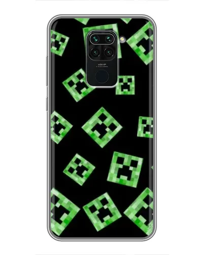 Чохол для Xiaomi Redmi Note 9 з картинкою «Паттерн з кріперами»