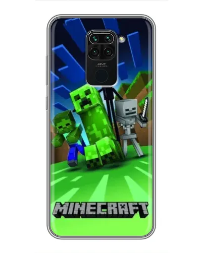 Чохол для Xiaomi Redmi Note 9 з картинкою «Команда героїв гри» Чохол для Xiaomi Redmi Note 9 з картинкою «Команда героїв гри»