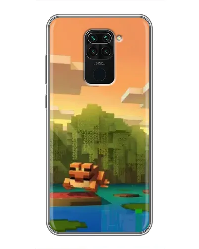 Чохол для Xiaomi Redmi Note 9 з картинкою «Майнкрафт захід сонця» Чохол для Xiaomi Redmi Note 9 з картинкою «Майнкрафт захід сонця»