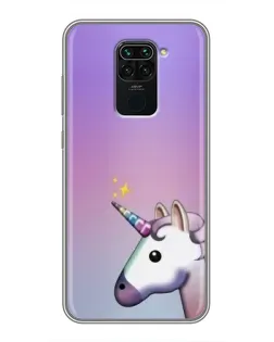 Чехол для Xiaomi Redmi Note 9 с картинкой «Единорог градиент» Чехол для Xiaomi Redmi Note 9 с картинкой «Единорог градиент»