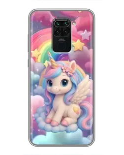 Чехол для Xiaomi Redmi Note 9 с картинкой «Маленький единорог» Чехол для Xiaomi Redmi Note 9 с картинкой «Маленький единорог»