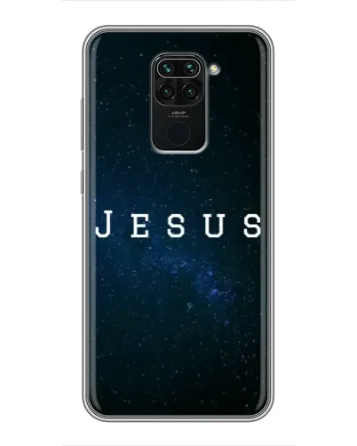 Чохол для Xiaomi Redmi Note 9 з картинкою «Зоряне небо Jesus»