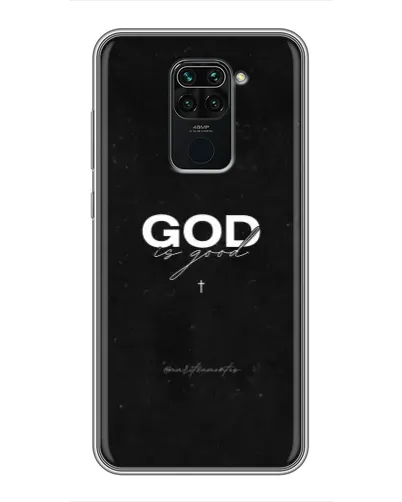 Чохол для Xiaomi Redmi Note 9 з картинкою «GOD — Бог над усім»
