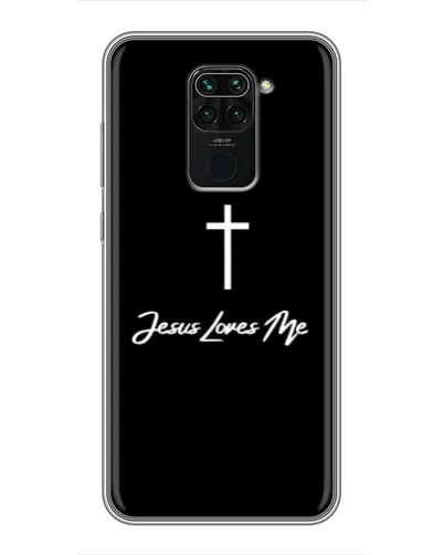 Чохол для Xiaomi Redmi Note 9 з картинкою «Ісус любить тебе»