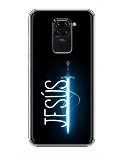 Чохол для Xiaomi Redmi Note 9 з картинкою «Меч Духа Jesus»