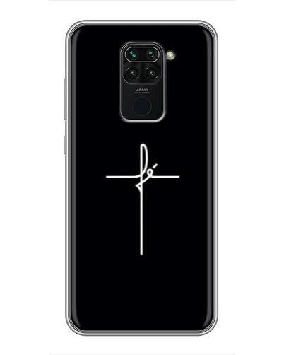 Чехол для Xiaomi Redmi Note 9 с картинкой «Тонкий крест» Чехол для Xiaomi Redmi Note 9 с картинкой «Тонкий крест»