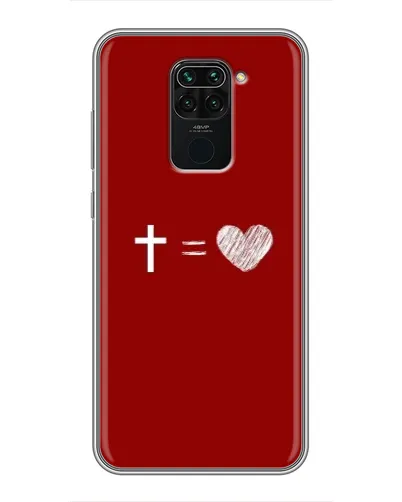 Чехол для Xiaomi Redmi Note 9 с картинкой «Уравнение любви» Чехол для Xiaomi Redmi Note 9 с картинкой «Уравнение любви»