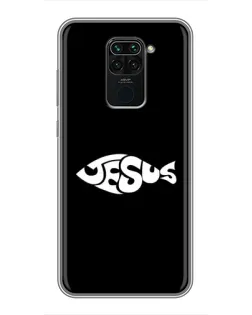 Чехол для Xiaomi Redmi Note 9 с картинкой «Рыба Jesus» Чехол для Xiaomi Redmi Note 9 с картинкой «Рыба Jesus»