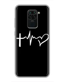 Чехол для Xiaomi Redmi Note 9 с картинкой «Пульс веры» Чехол для Xiaomi Redmi Note 9 с картинкой «Пульс веры»
