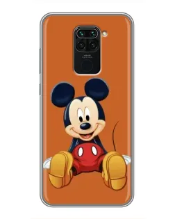 Чехол для Xiaomi Redmi Note 9 с картинкой «Микки отдыхает» Чехол для Xiaomi Redmi Note 9 с картинкой «Микки отдыхает»