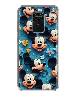 Чехол для Xiaomi Redmi Note 9 с картинкой «Паттерн Микки и Минни» Чехол для Xiaomi Redmi Note 9 с картинкой «Паттерн Микки и Минни»