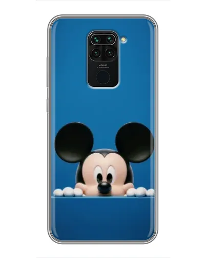 Чохол для Xiaomi Redmi Note 9 з картинкою «Міккі виглядає» Чохол для Xiaomi Redmi Note 9 з картинкою «Міккі виглядає»