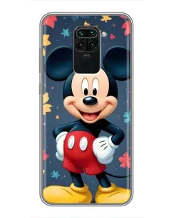 Чехол для Xiaomi Redmi Note 9 с картинкой «Осенний Mickey Mouse» Чехол для Xiaomi Redmi Note 9 с картинкой «Осенний Mickey Mouse»