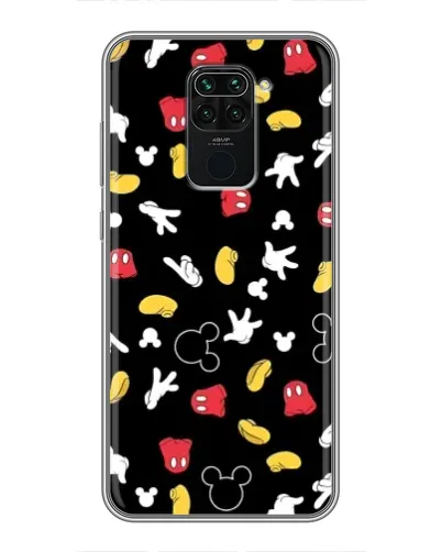 Чохол для Xiaomi Redmi Note 9 з картинкою «Графічний принт лапок» Чохол для Xiaomi Redmi Note 9 з картинкою «Графічний принт лапок»