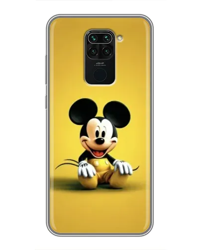 Чохол для Xiaomi Redmi Note 9 з картинкою «Міккі на жовтому» Чохол для Xiaomi Redmi Note 9 з картинкою «Міккі на жовтому»