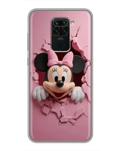 Чохол для Xiaomi Redmi Note 9 з картинкою «Мінні крізь стіну» Чохол для Xiaomi Redmi Note 9 з картинкою «Мінні крізь стіну»