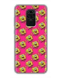 Чехол для Xiaomi Redmi Note 9 с картинкой «Розовый паттерн» Чехол для Xiaomi Redmi Note 9 с картинкой «Розовый паттерн»