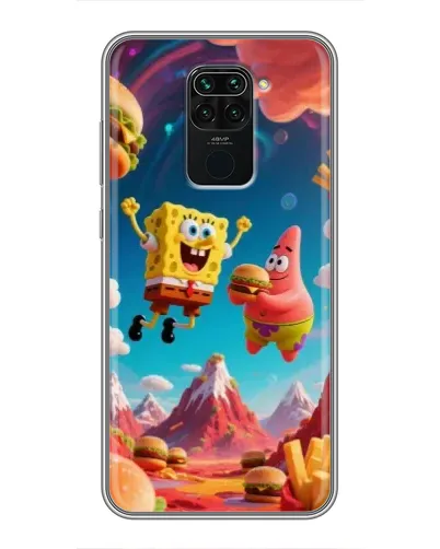 Чохол для Xiaomi Redmi Note 9 з картинкою «Космічний фастфуд» Чохол для Xiaomi Redmi Note 9 з картинкою «Космічний фастфуд»