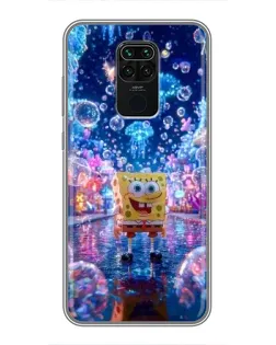 Чехол для Xiaomi Redmi Note 9 с картинкой «Неоновый океан» Чехол для Xiaomi Redmi Note 9 с картинкой «Неоновый океан»