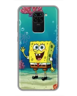 Чехол для Xiaomi Redmi Note 9 с картинкой «Подводный привет» Чехол для Xiaomi Redmi Note 9 с картинкой «Подводный привет»
