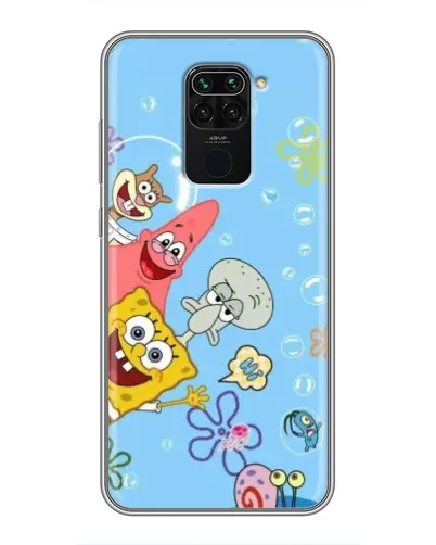 Чохол для Xiaomi Redmi Note 9 з картинкою «Веселі бульбашки» Чохол для Xiaomi Redmi Note 9 з картинкою «Веселі бульбашки»