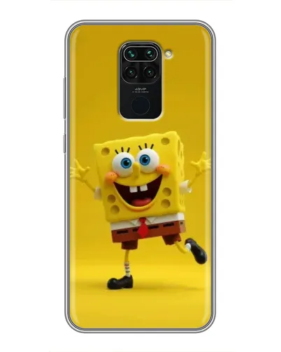 Чохол для Xiaomi Redmi Note 9 з картинкою «Позитивний Губка Боб» Чохол для Xiaomi Redmi Note 9 з картинкою «Позитивний Губка Боб»