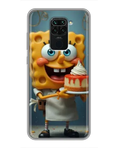 Чохол для Xiaomi Redmi Note 9 з картинкою «Кухар Спанч Боб» Чохол для Xiaomi Redmi Note 9 з картинкою «Кухар Спанч Боб»