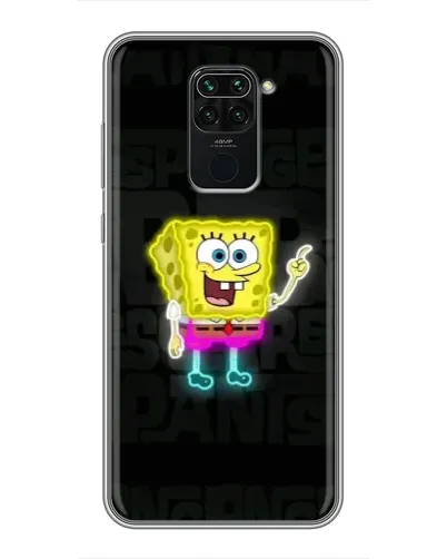 Чохол для Xiaomi Redmi Note 9 з картинкою «Неоновий Губка Боб» Чохол для Xiaomi Redmi Note 9 з картинкою «Неоновий Губка Боб»