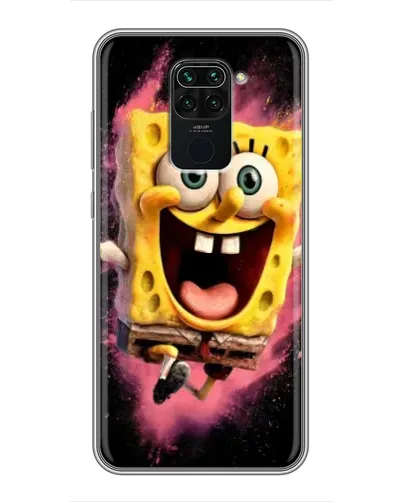 Чохол для Xiaomi Redmi Note 9 з картинкою «Вибуховий Спанч Боб» Чохол для Xiaomi Redmi Note 9 з картинкою «Вибуховий Спанч Боб»