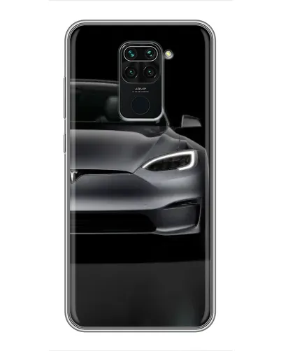 Чохол для Xiaomi Redmi Note 9 з картинкою «Tesla Model S Look»