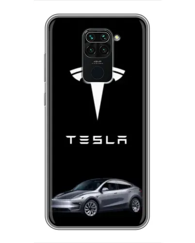 Чохол для Xiaomi Redmi Note 9 з картинкою «Tesla Model Y»