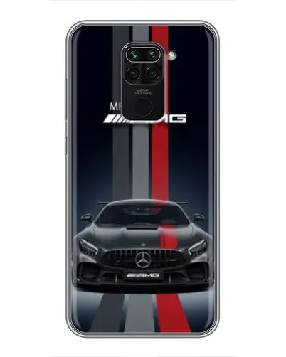 Чохол для Xiaomi Redmi Note 9 з картинкою «Mercedes — білий карбон» Чохол для Xiaomi Redmi Note 9 з картинкою «Mercedes — білий карбон»