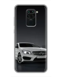 Чехол для Xiaomi Redmi Note 9 с картинкой «Mercedes AMG GT Silver» Чехол для Xiaomi Redmi Note 9 с картинкой «Mercedes AMG GT Silver»