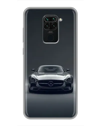 Чохол для Xiaomi Redmi Note 9 з картинкою «Mercedes на чорному» Чохол для Xiaomi Redmi Note 9 з картинкою «Mercedes на чорному»