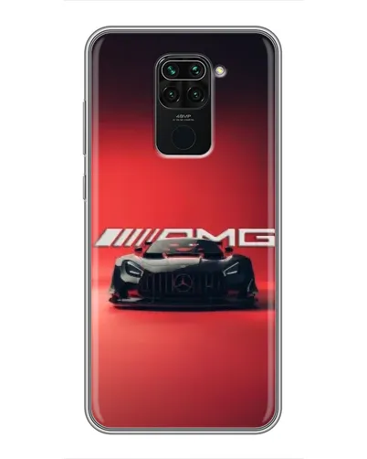 Чохол для Xiaomi Redmi Note 9 з картинкою «Mercedes AMG — червона лінія» Чохол для Xiaomi Redmi Note 9 з картинкою «Mercedes AMG — червона лінія»