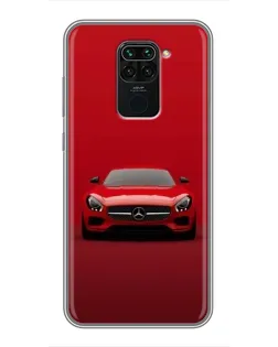 Чехол для Xiaomi Redmi Note 9 с картинкой «Красный Mercedes AMG» Чехол для Xiaomi Redmi Note 9 с картинкой «Красный Mercedes AMG»