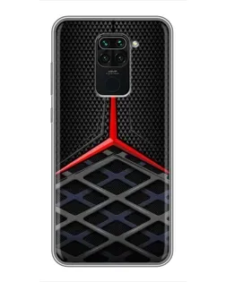 Чехол для Xiaomi Redmi Note 9 с картинкой «Mercedes Carbon Grid» Чехол для Xiaomi Redmi Note 9 с картинкой «Mercedes Carbon Grid»