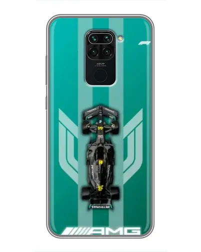 Чохол для Xiaomi Redmi Note 9 з картинкою «Mercedes AMG Petronas» Чохол для Xiaomi Redmi Note 9 з картинкою «Mercedes AMG Petronas»