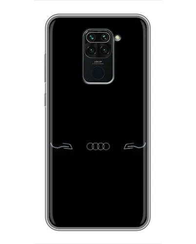 Чохол для Xiaomi Redmi Note 9 з картинкою «Audi — світловий підпис»