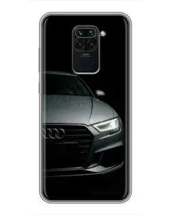 Чохол для Xiaomi Redmi Note 9 з картинкою «Audi — деталізація кузова»