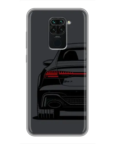Чохол для Xiaomi Redmi Note 9 з картинкою «Задня частина Audi — арт»