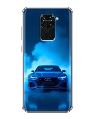 Чохол для Xiaomi Redmi Note 9 з картинкою «Audi — блакитна енергія»