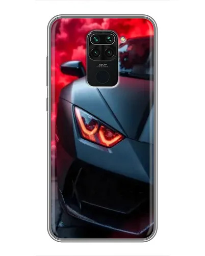 Чохол для Xiaomi Redmi Note 9 з картинкою «Lamborghini червоне сяйво» Чохол для Xiaomi Redmi Note 9 з картинкою «Lamborghini червоне сяйво»