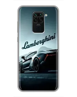 Чохол для Xiaomi Redmi Note 9 з картинкою «Класичний Lamborghini надпис»
