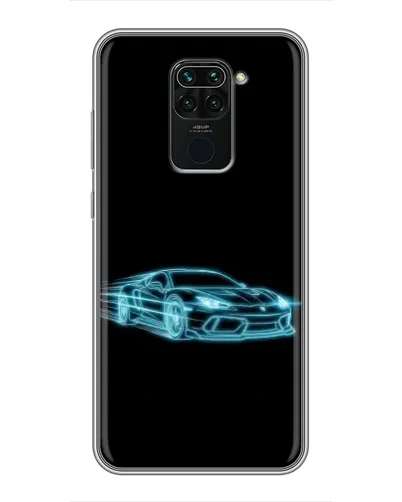 Чохол для Xiaomi Redmi Note 9 з картинкою «Неоновий контур Lamborghini» Чохол для Xiaomi Redmi Note 9 з картинкою «Неоновий контур Lamborghini»