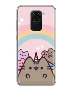 Чехол для Xiaomi Redmi Note 9 с картинкой «Единорог Pusheen» Чехол для Xiaomi Redmi Note 9 с картинкой «Единорог Pusheen»