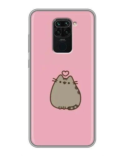 Чехол для Xiaomi Redmi Note 9 с картинкой «Pusheen сердце» Чехол для Xiaomi Redmi Note 9 с картинкой «Pusheen сердце»