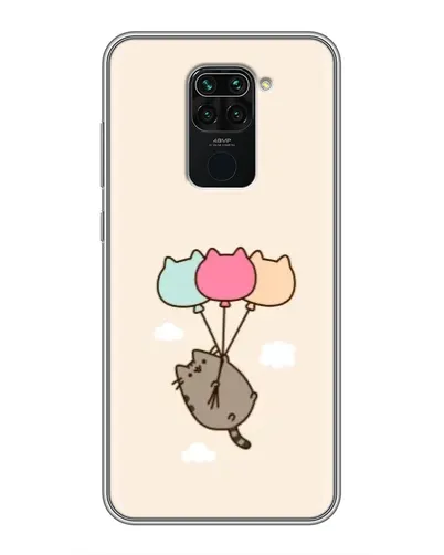 Чехол для Xiaomi Redmi Note 9 с картинкой «Пушин на шариках» Чехол для Xiaomi Redmi Note 9 с картинкой «Пушин на шариках»