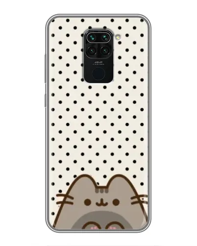 Чехол для Xiaomi Redmi Note 9 с картинкой «Пушин в горошек» Чехол для Xiaomi Redmi Note 9 с картинкой «Пушин в горошек»